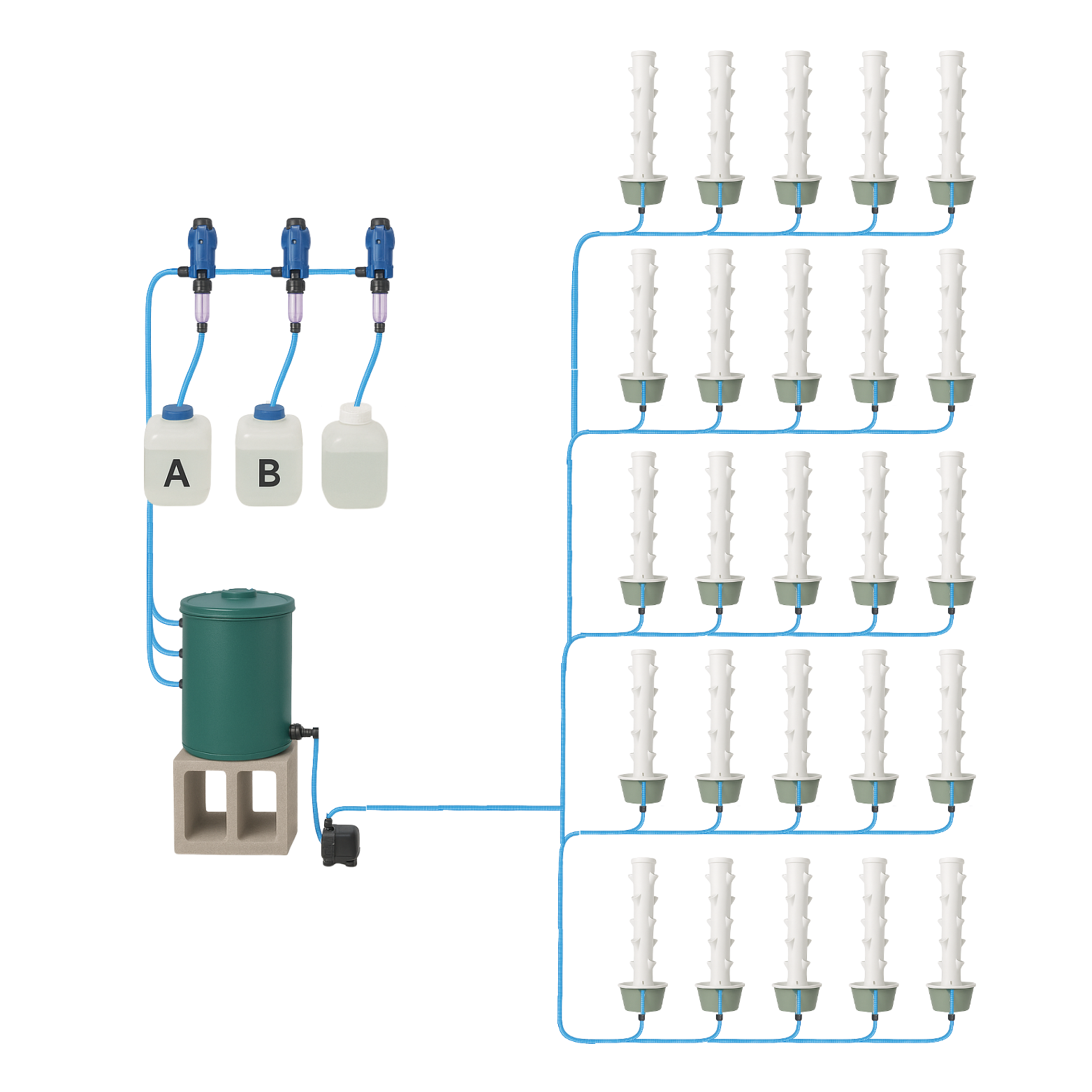 Pro Kit – 25 Torri Urban Hydro Green