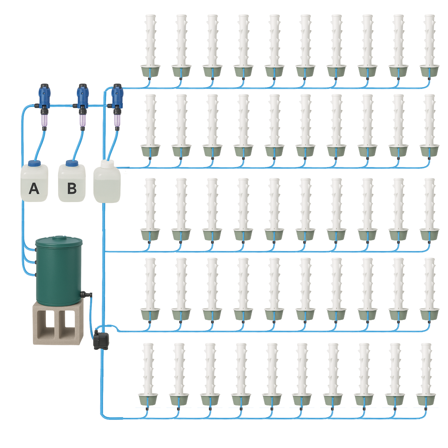 Farm Kit – 50 Torri Urban Hydro Green